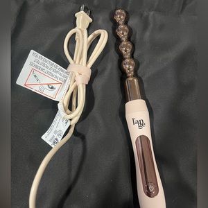 L'ANGE HAIR Le Perlé Titanium Bubble Curling Wand